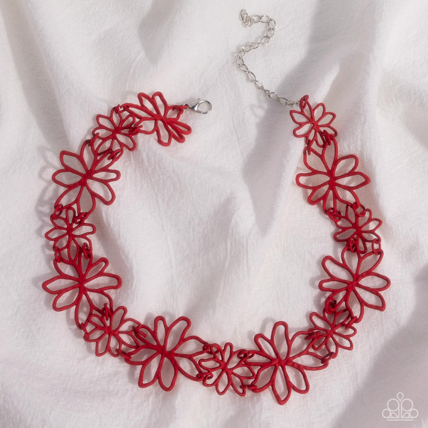 Bouquet Blend - red - Paparazzi necklace