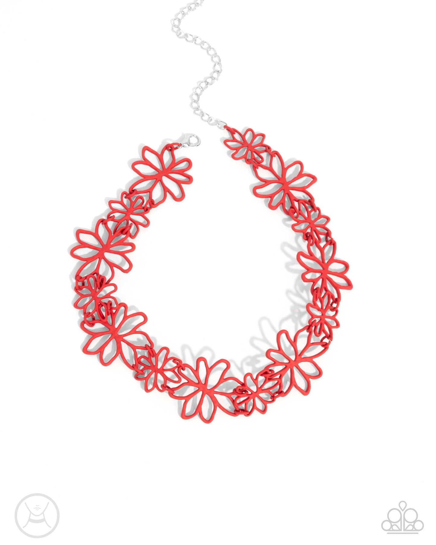 Bouquet Blend - red - Paparazzi necklace