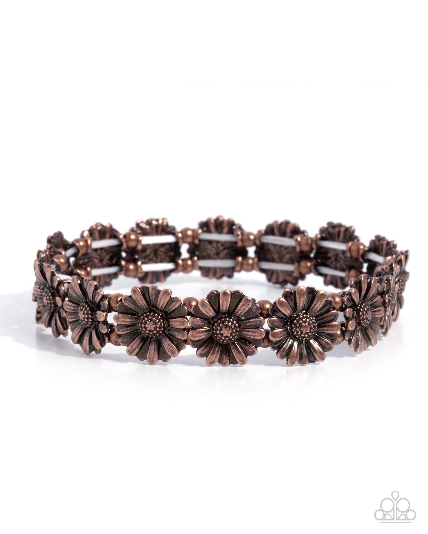 Bouquet Bombshell - copper - Paparazzi bracelet