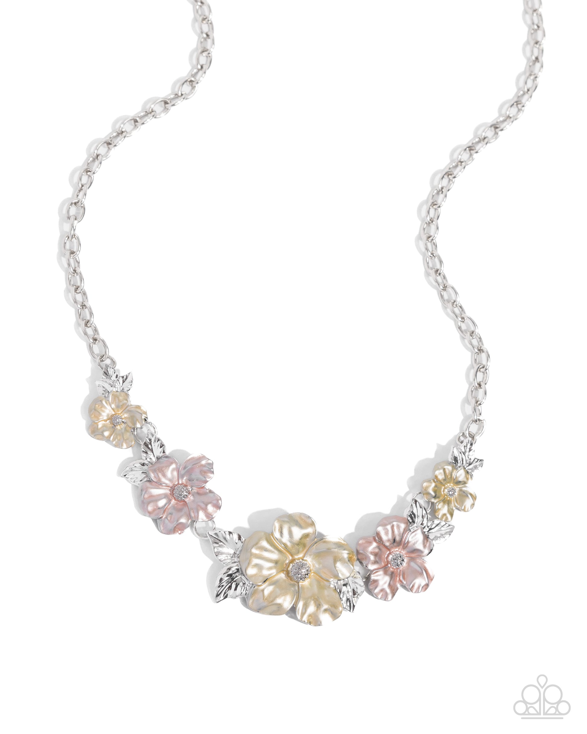 Bouquet Brilliance - yellow - Paparazzi necklace