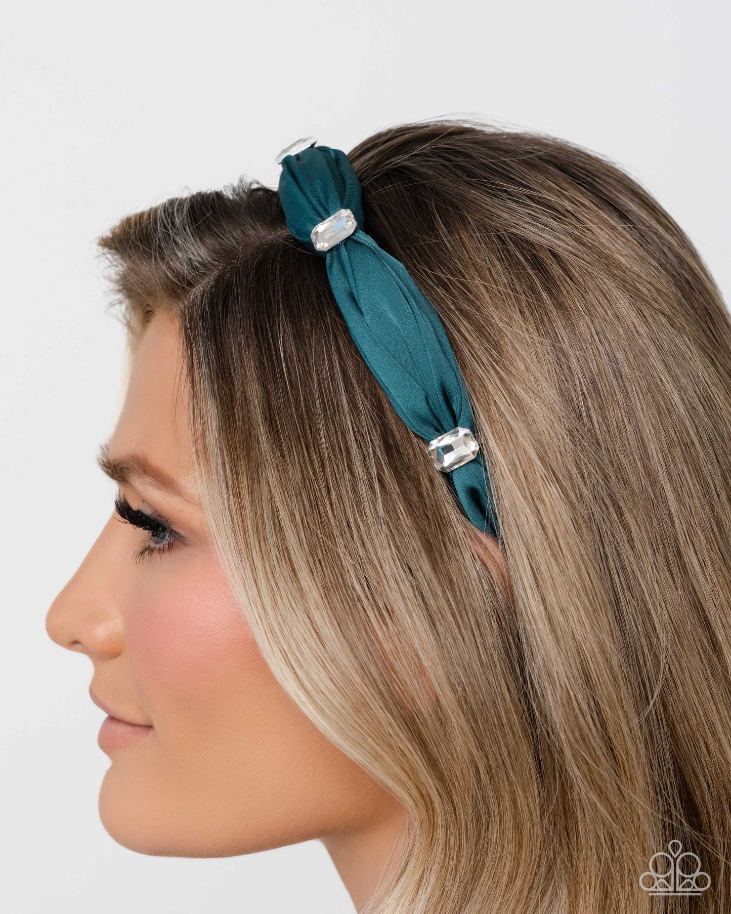 Bourgeois Bling - green - Paparazzi headband