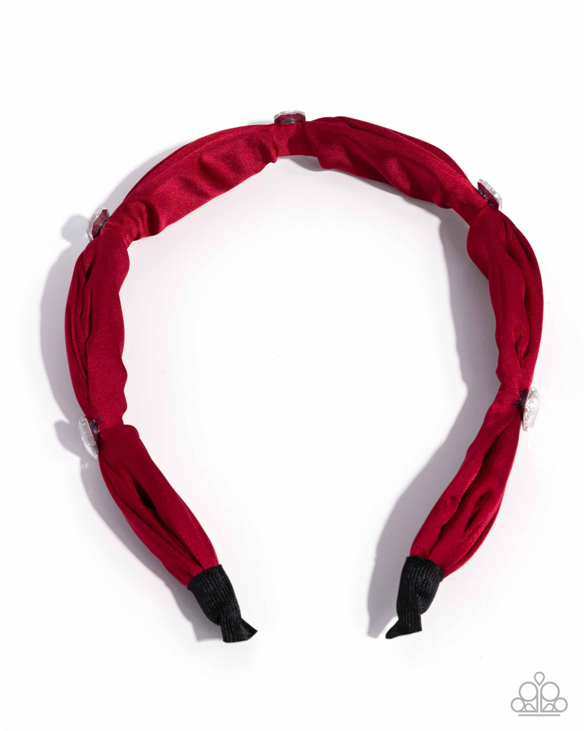 Bourgeois Bling - red - Paparazzi headband