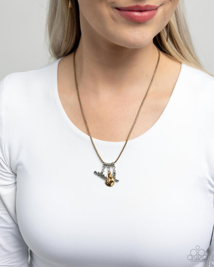 Boy Meets COWGIRL - multi - Paparazzi necklace