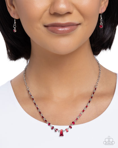 Boyfriends Gift - red - Paparazzi necklace