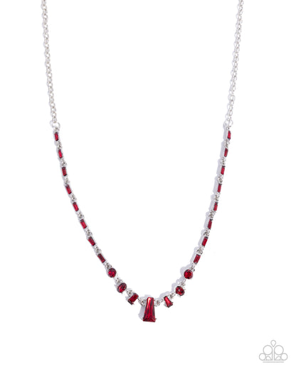 Boyfriends Gift - red - Paparazzi necklace