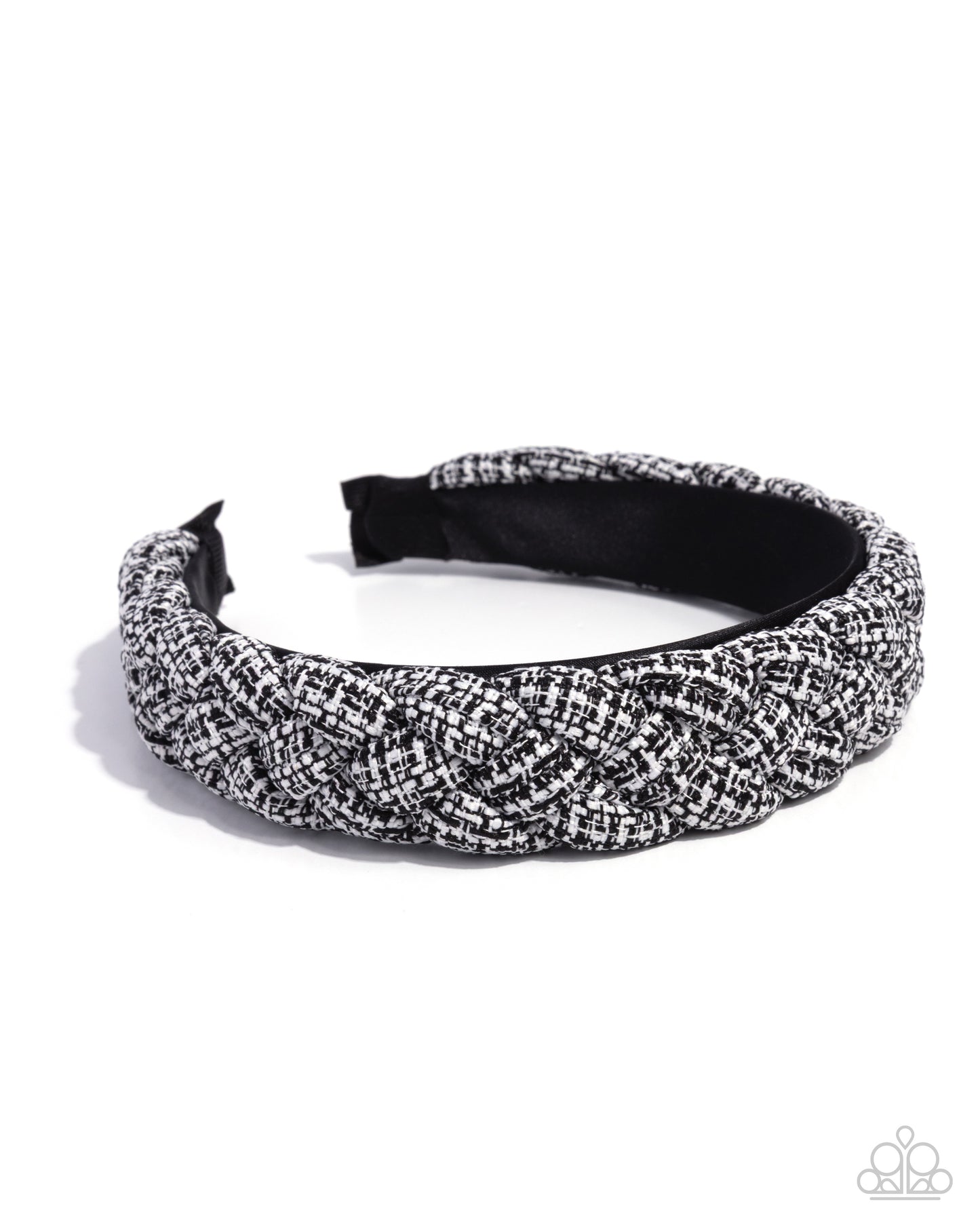 Braided Bombshell - black - Paparazzi headband