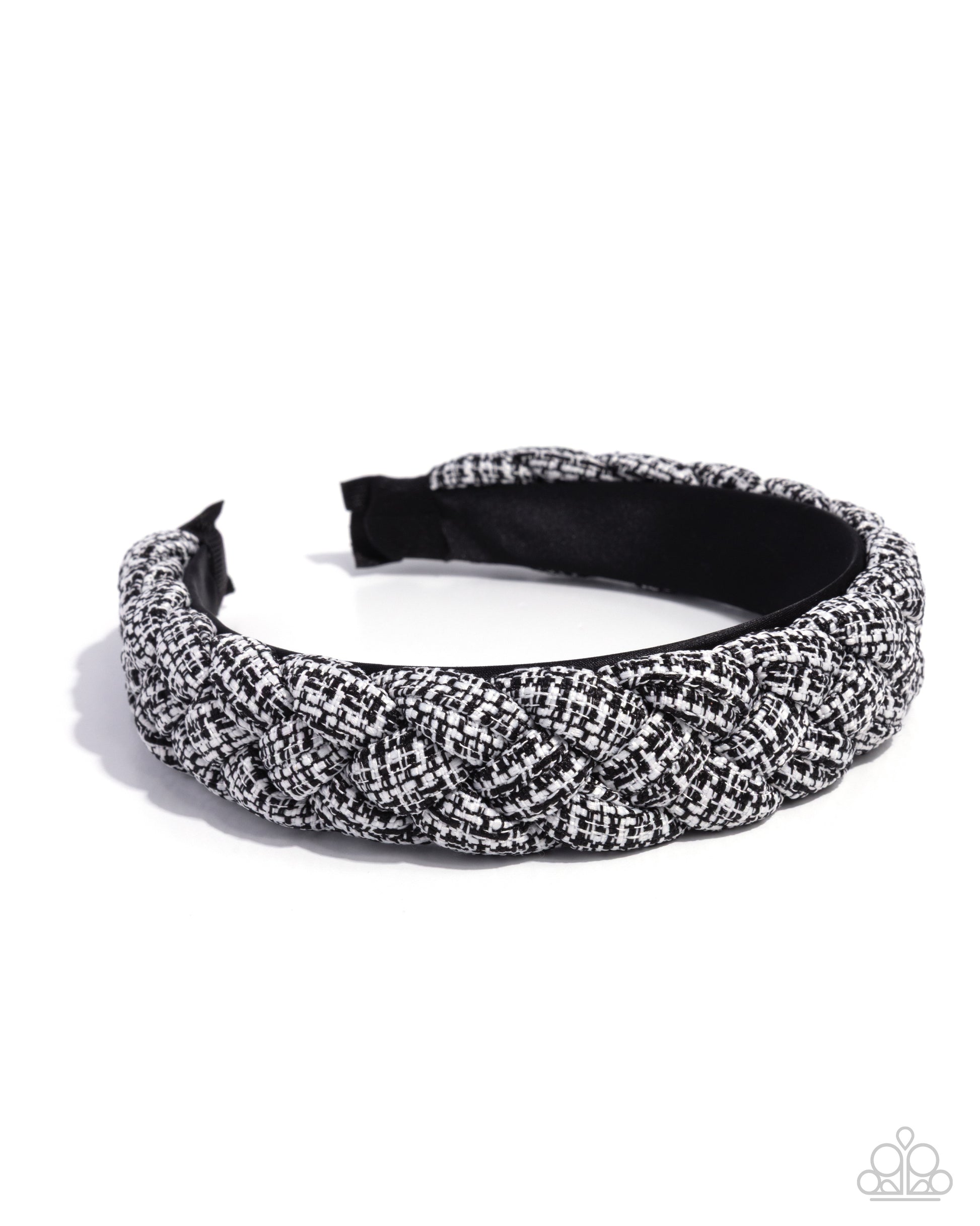Braided Bombshell - black - Paparazzi headband