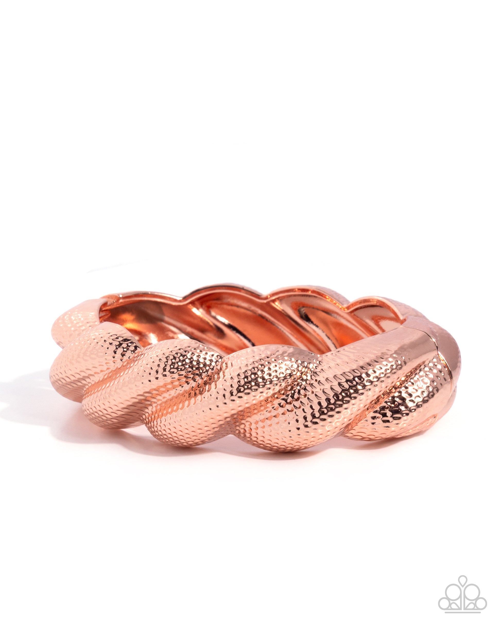 Brazen Braid - copper - Paparazzi bracelet