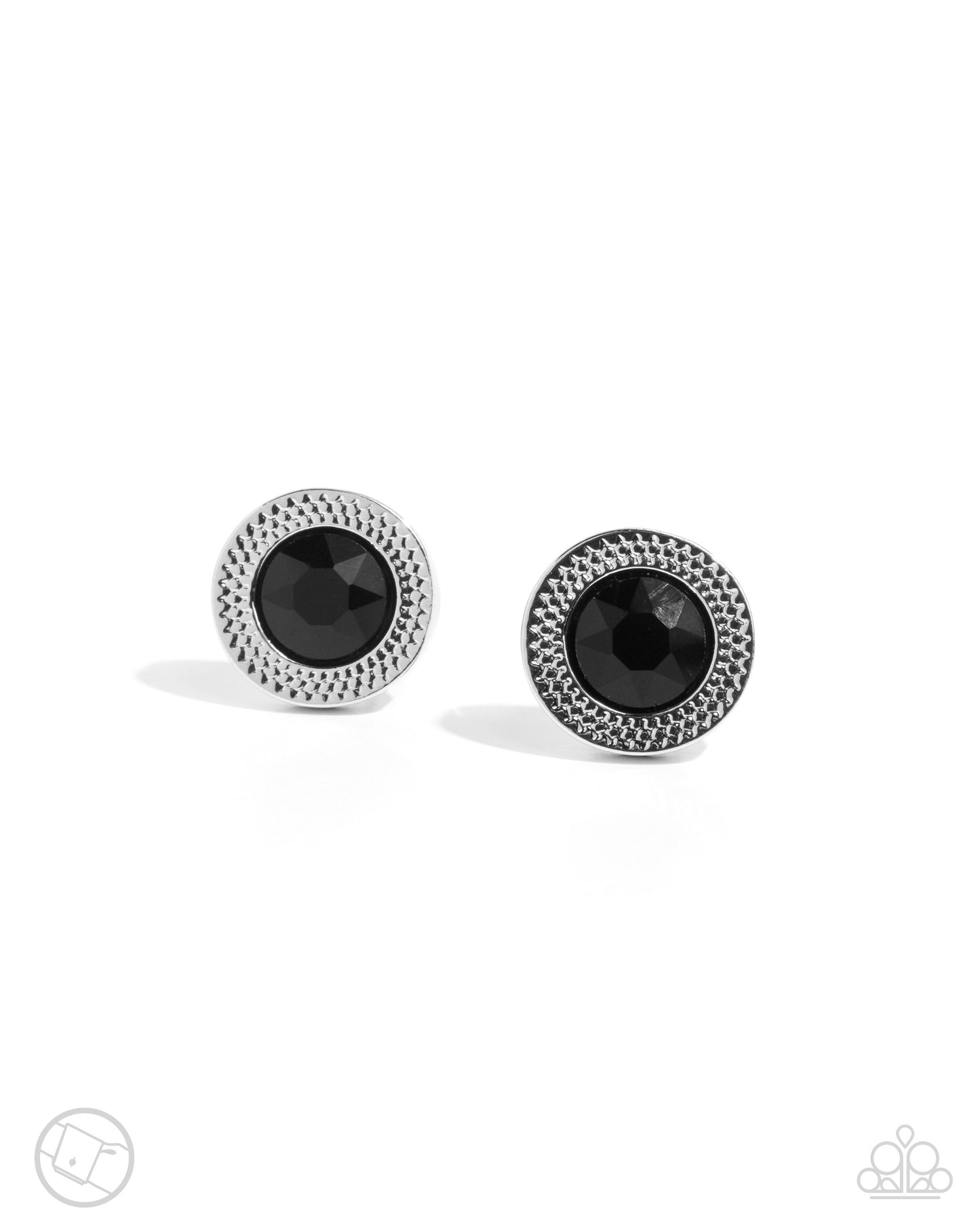 Breaking Boundaries - black - Paparazzi MENS cufflinks