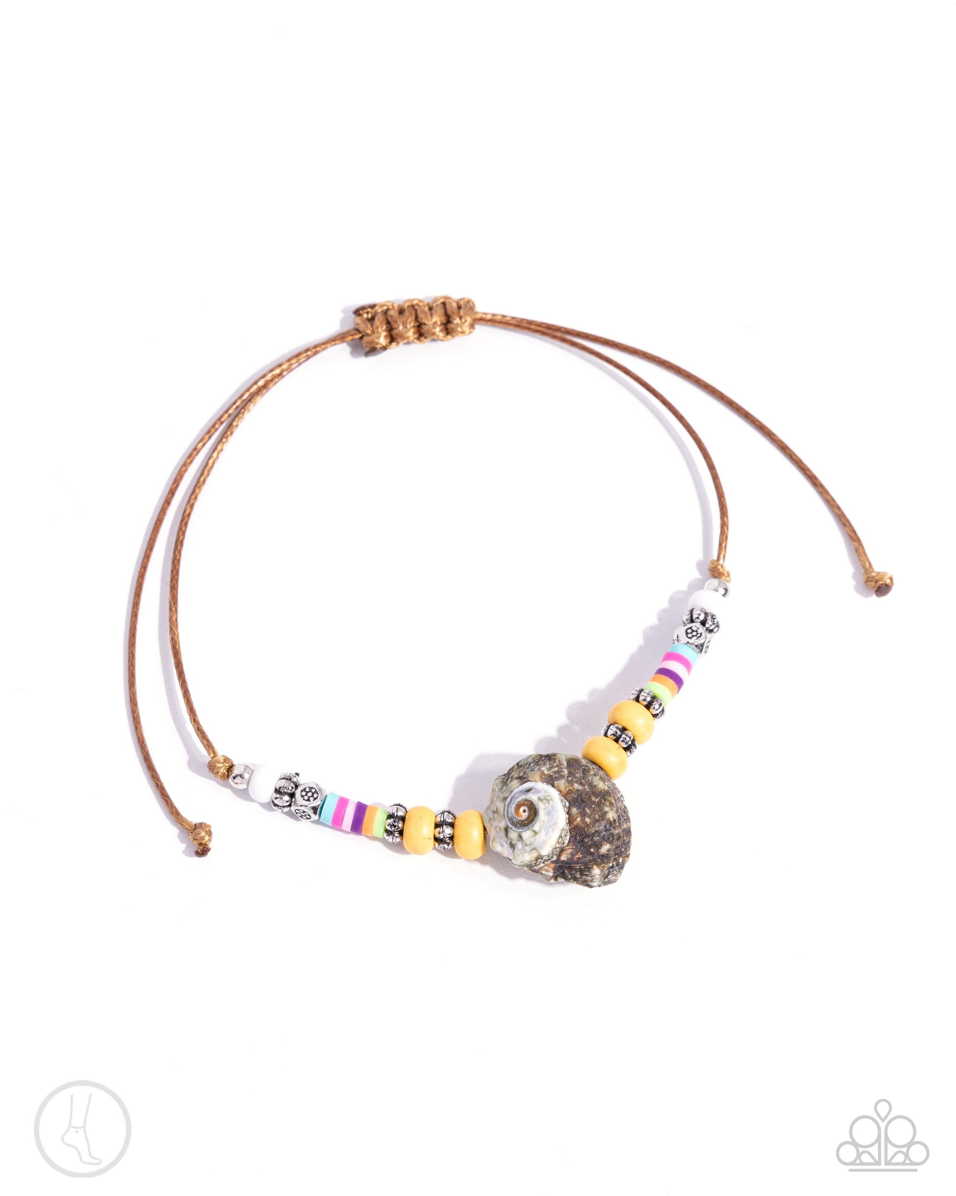 Break the SHELL - multi - Paparazzi anklet