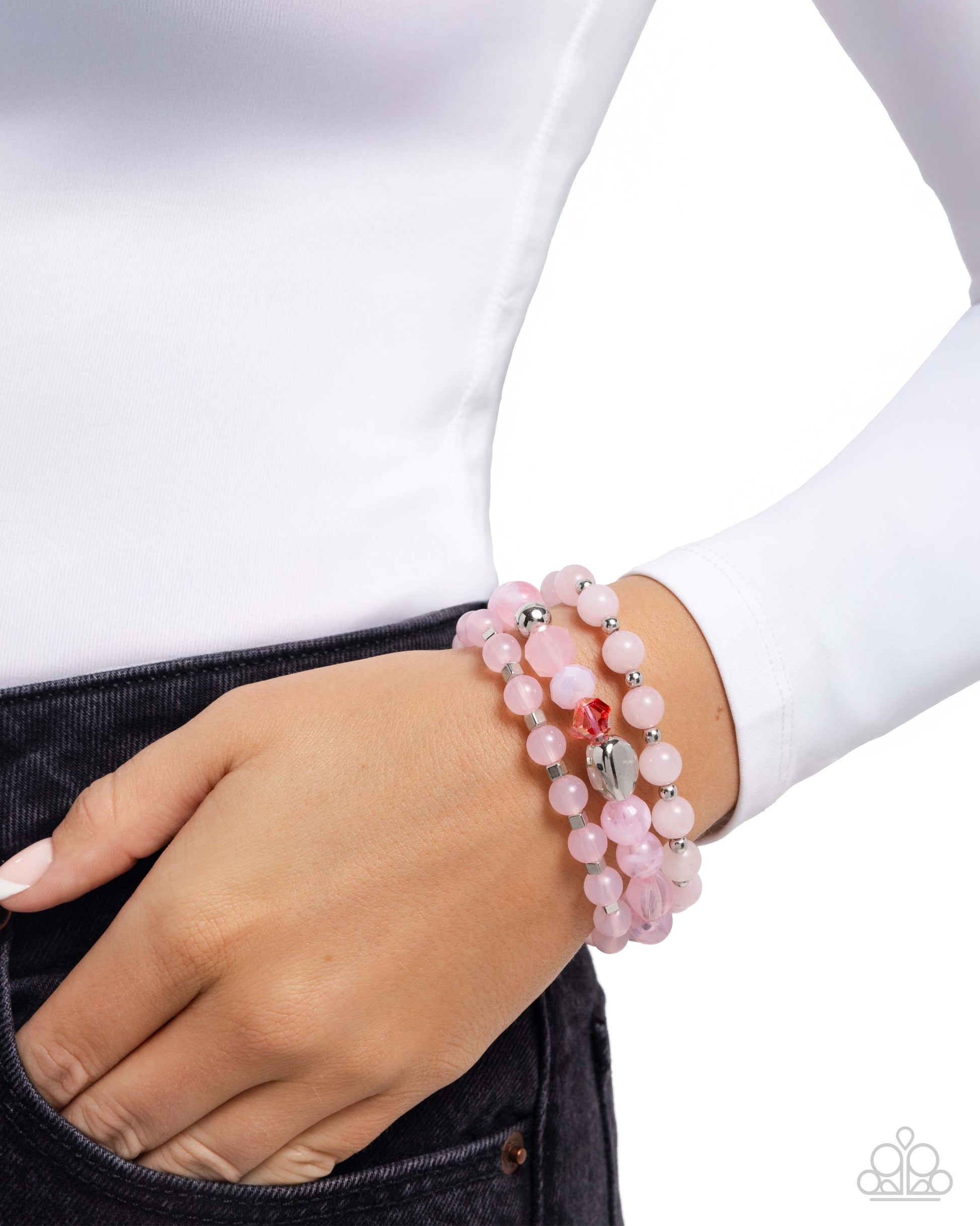 Breathtaking Beat - pink - Paparazzi bracelet