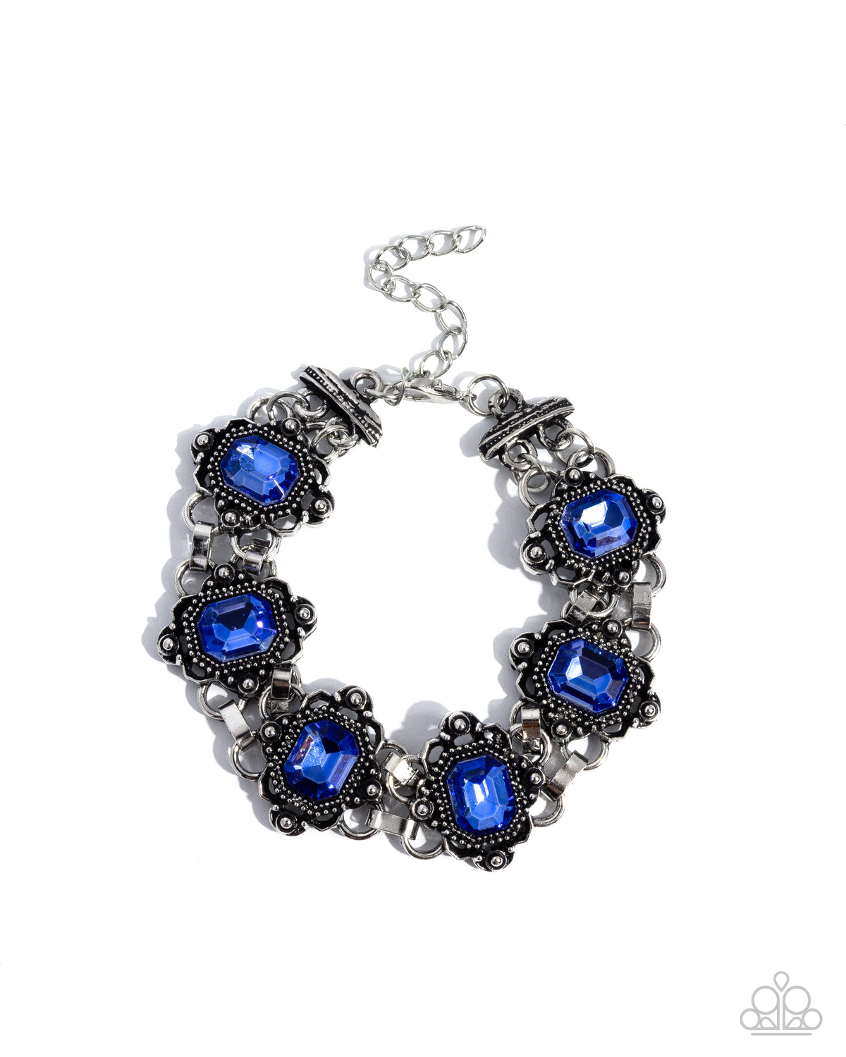 Brief Bloom - blue - Paparazzi bracelet