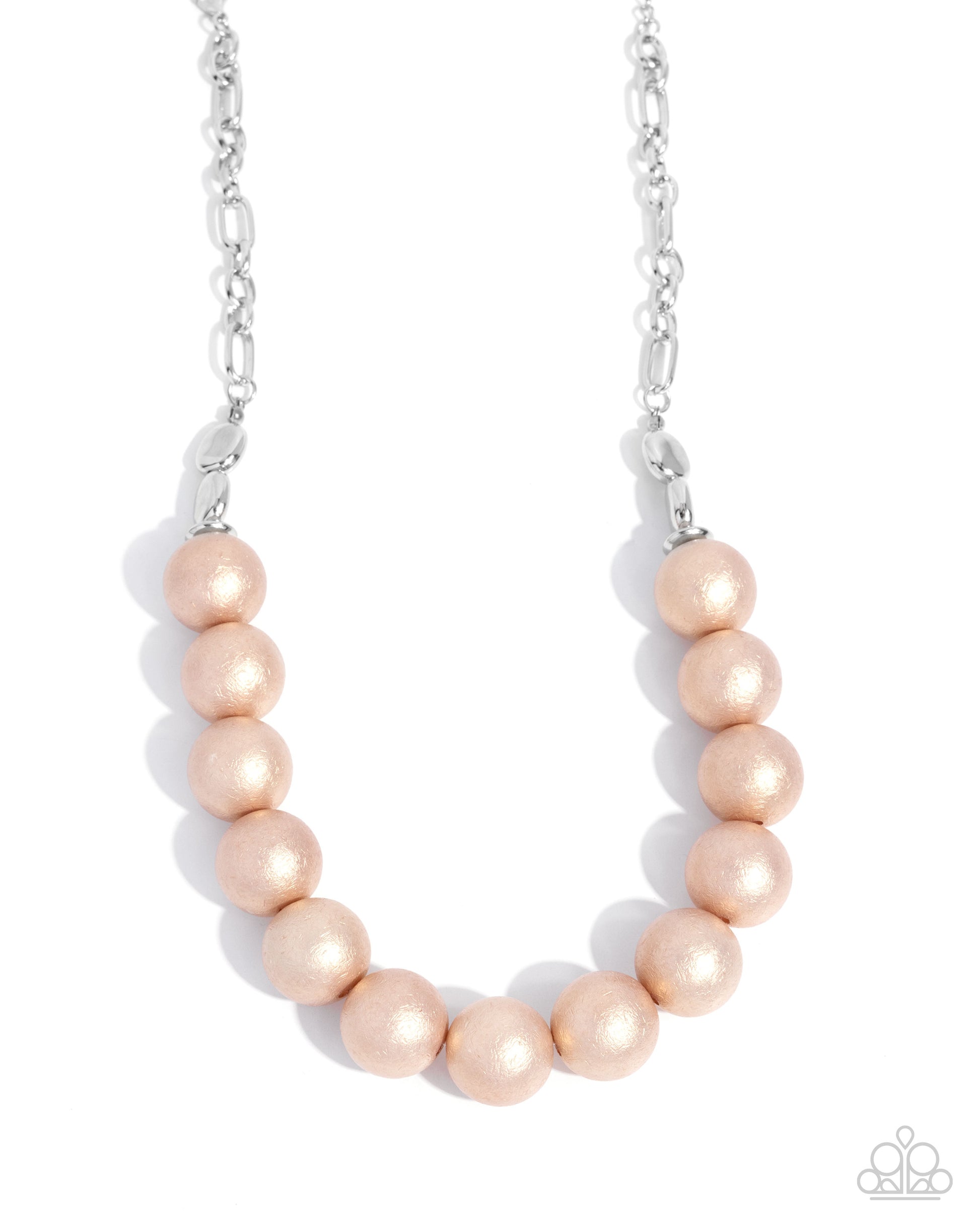 Brushed Backdrop - brown - Paparazzi necklace