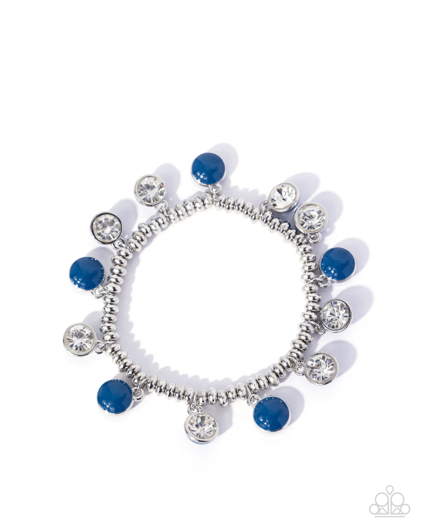 Bubbly Busybody - blue - Paparazzi bracelet