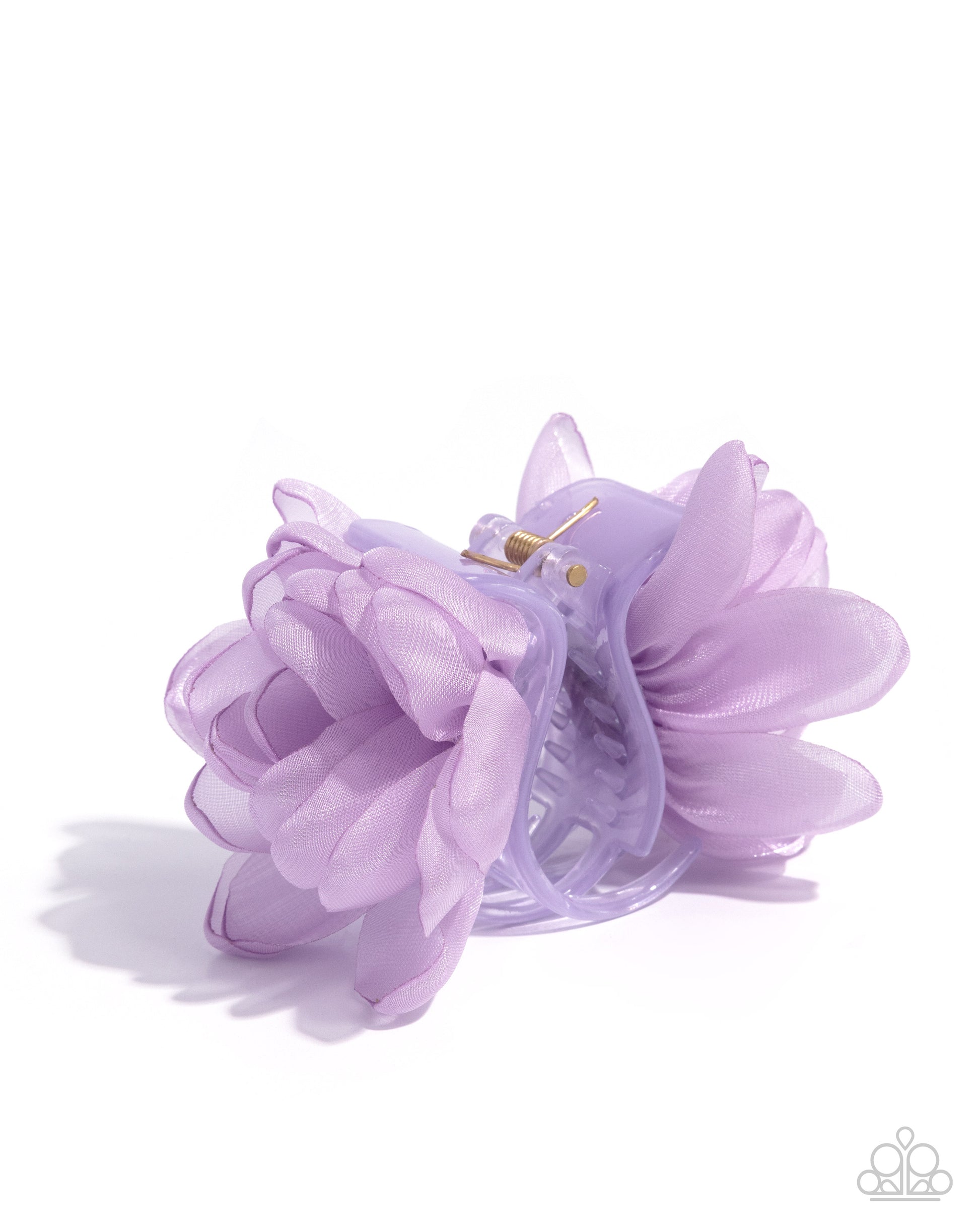 Budding Backdrop - purple - Paparazzi hair clip