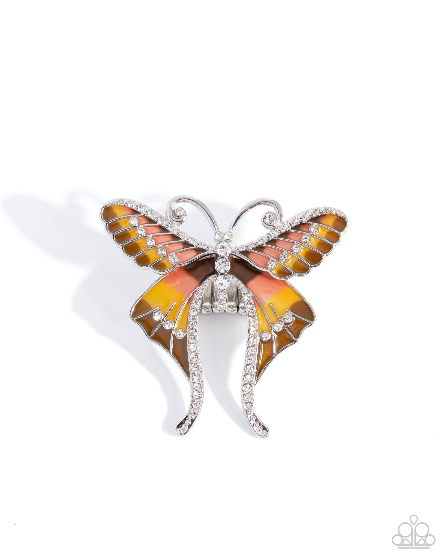 Butterfly Battalion - brown - Paparazzi ring