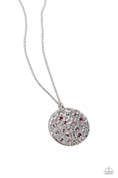 COMET Below - pink - Paparazzi necklace