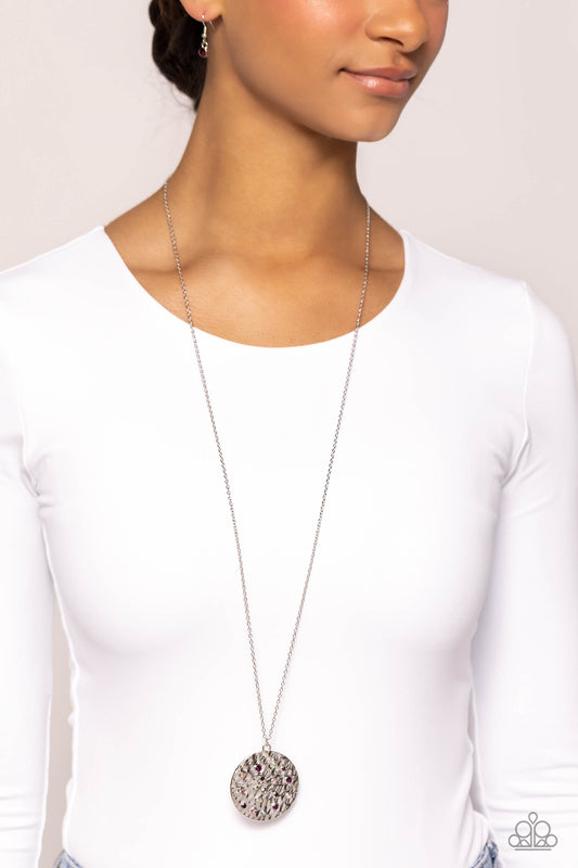 COMET Below - purple - Paparazzi necklace