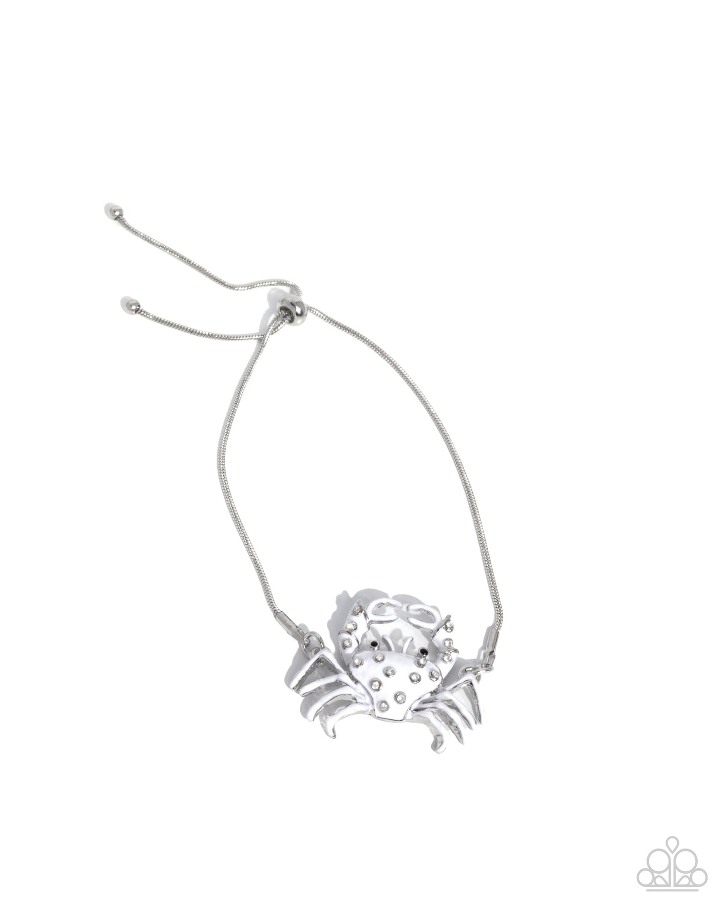 CRAB Walk - white - Paparazzi bracelet