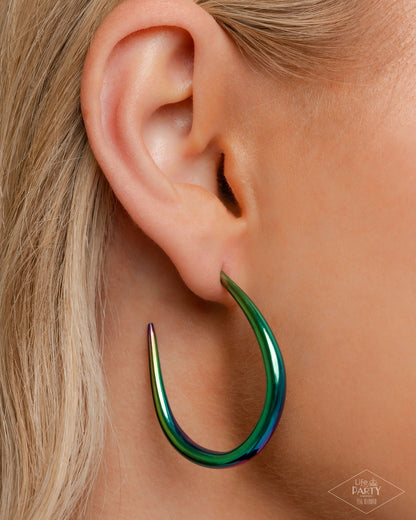 CURVE Your Appetite - multi - Paparazzi earrings