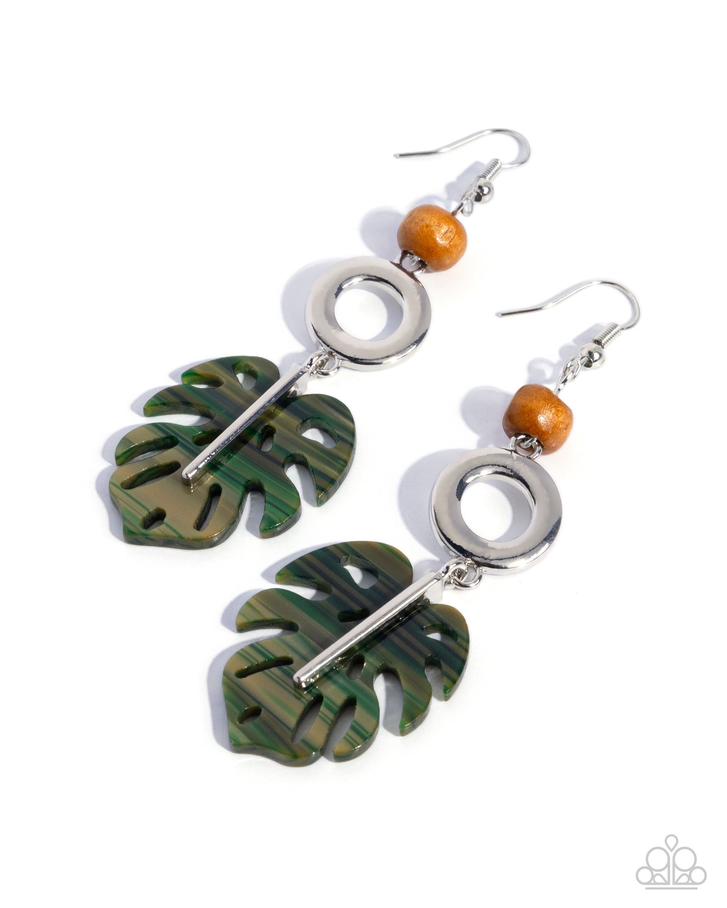 Cabana Cruise - green - Paparazzi earrings