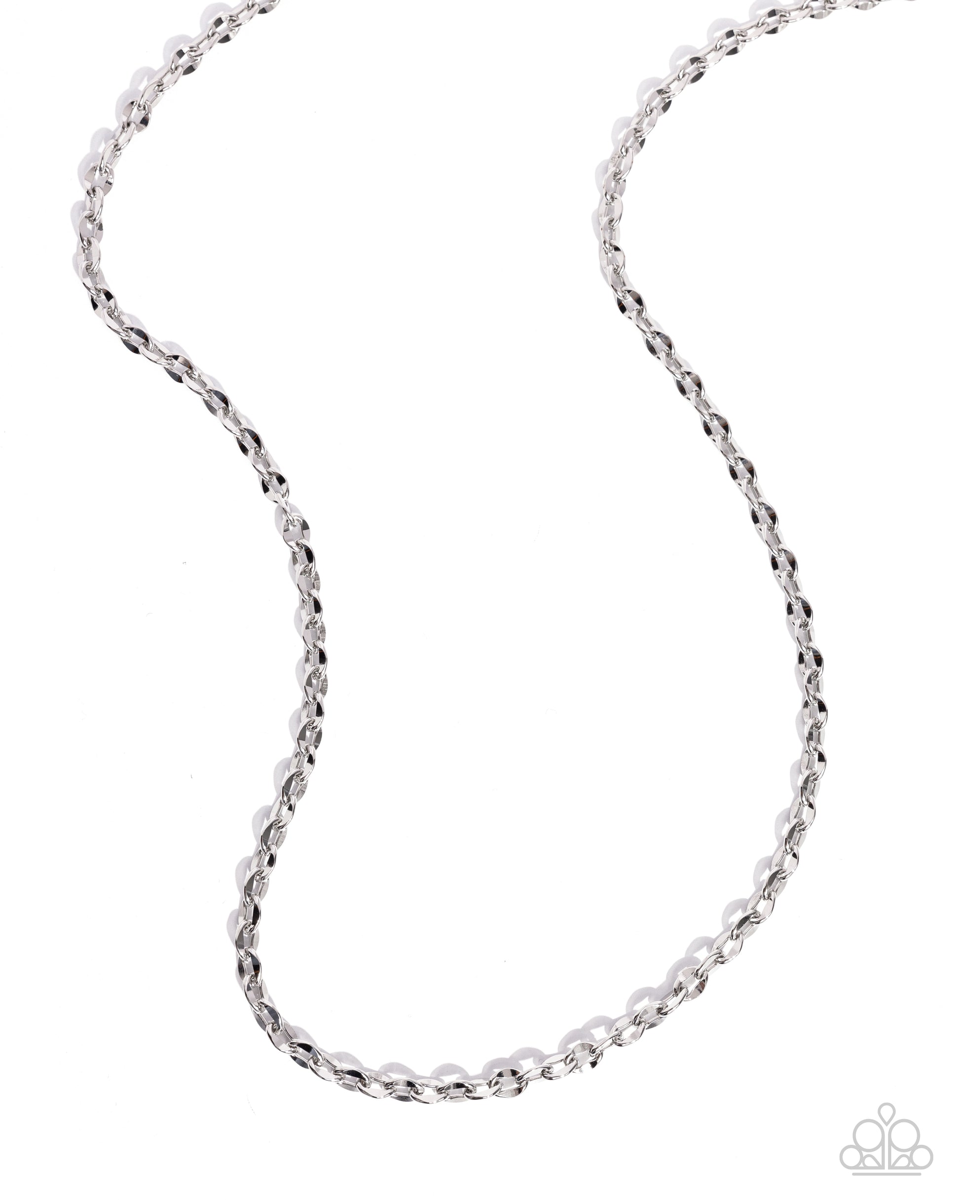 Cable Charisma - silver - Paparazzi MENS necklace