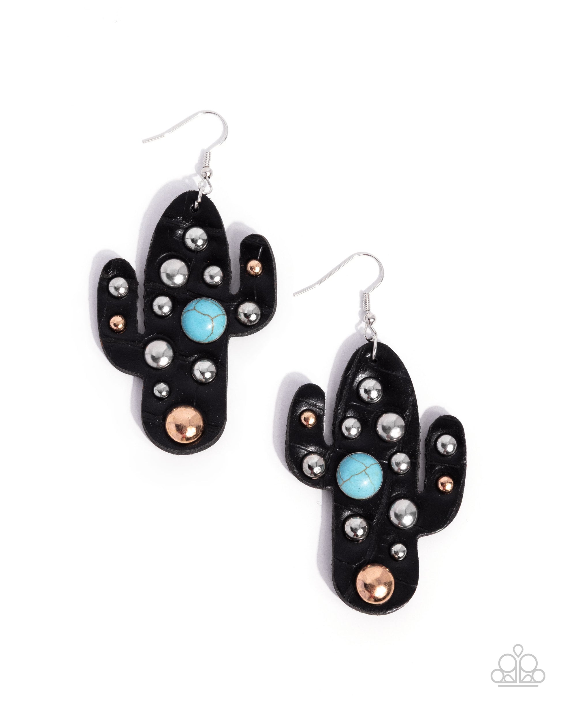 Cactus Cache - multi - Paparazzi earrings