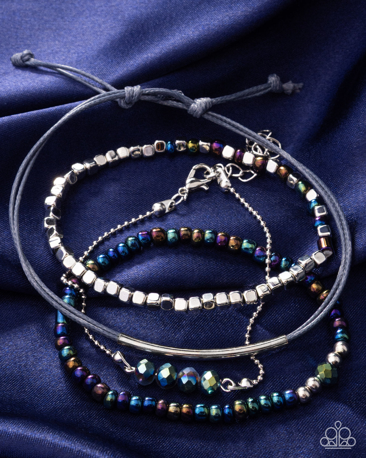 Calibrated Color - blue - Paparazzi bracelet