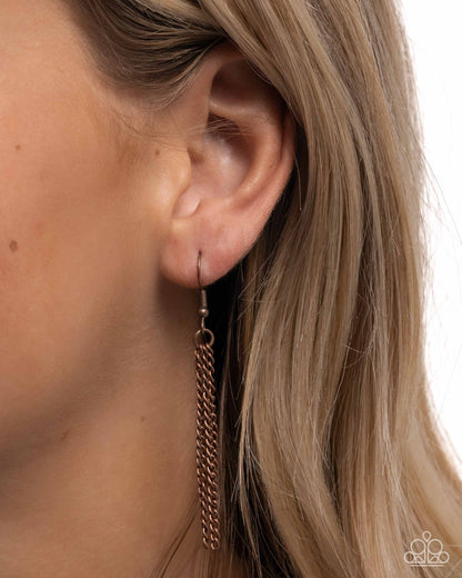 Call of the MILD - copper - Paparazzi necklace