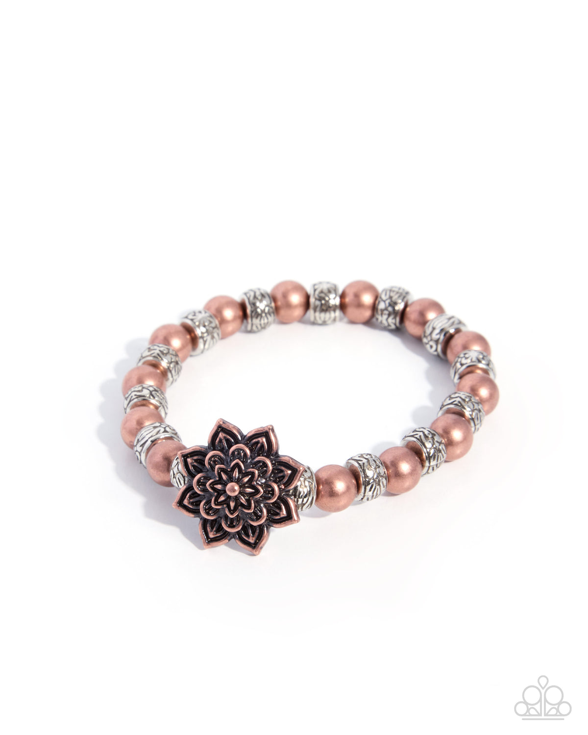 Calm and Collected - copper - Paparazzi bracelet