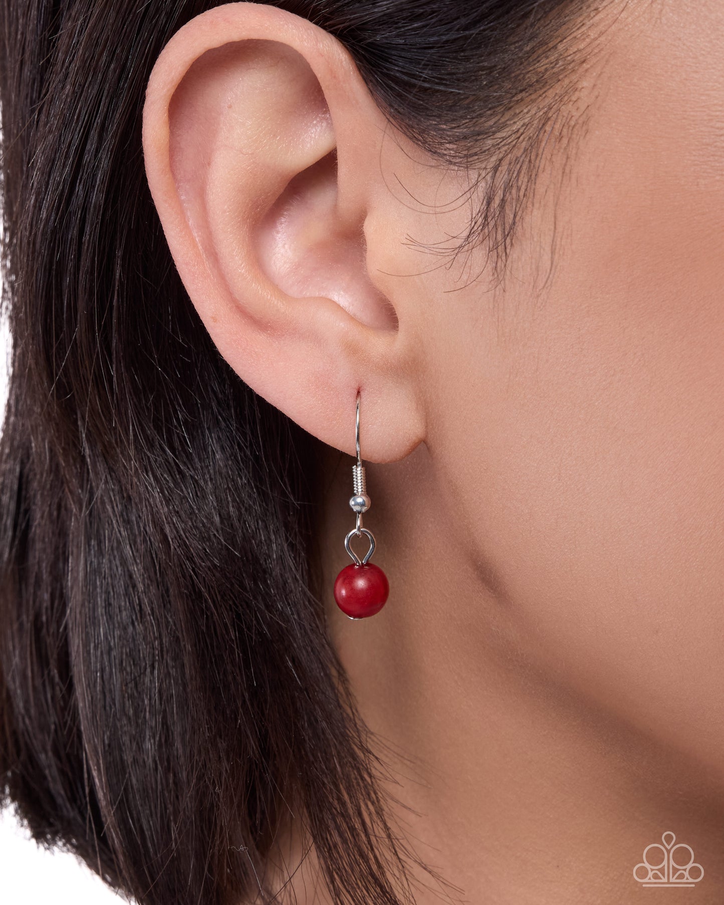 Calmly Coastal - red - Paparazzi necklace