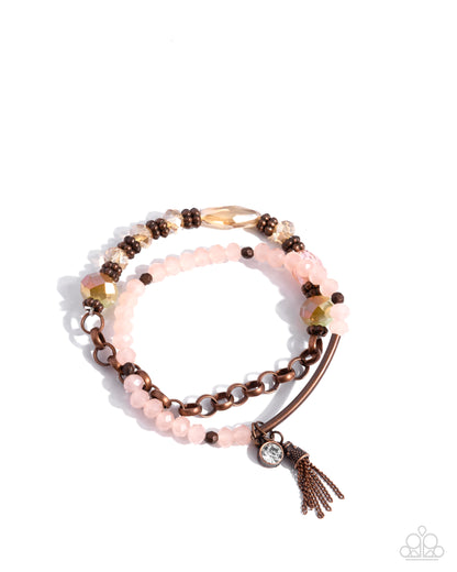Can You Show Me? - copper - Paparazzi bracelet