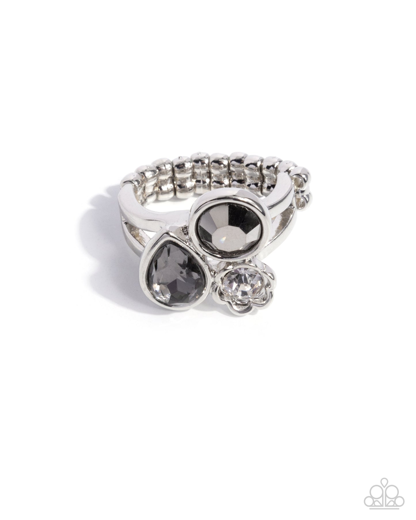 Candid Candidate - silver - Paparazzi ring