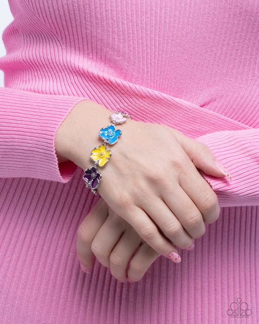 Candid Color - purple - Paparazzi bracelet