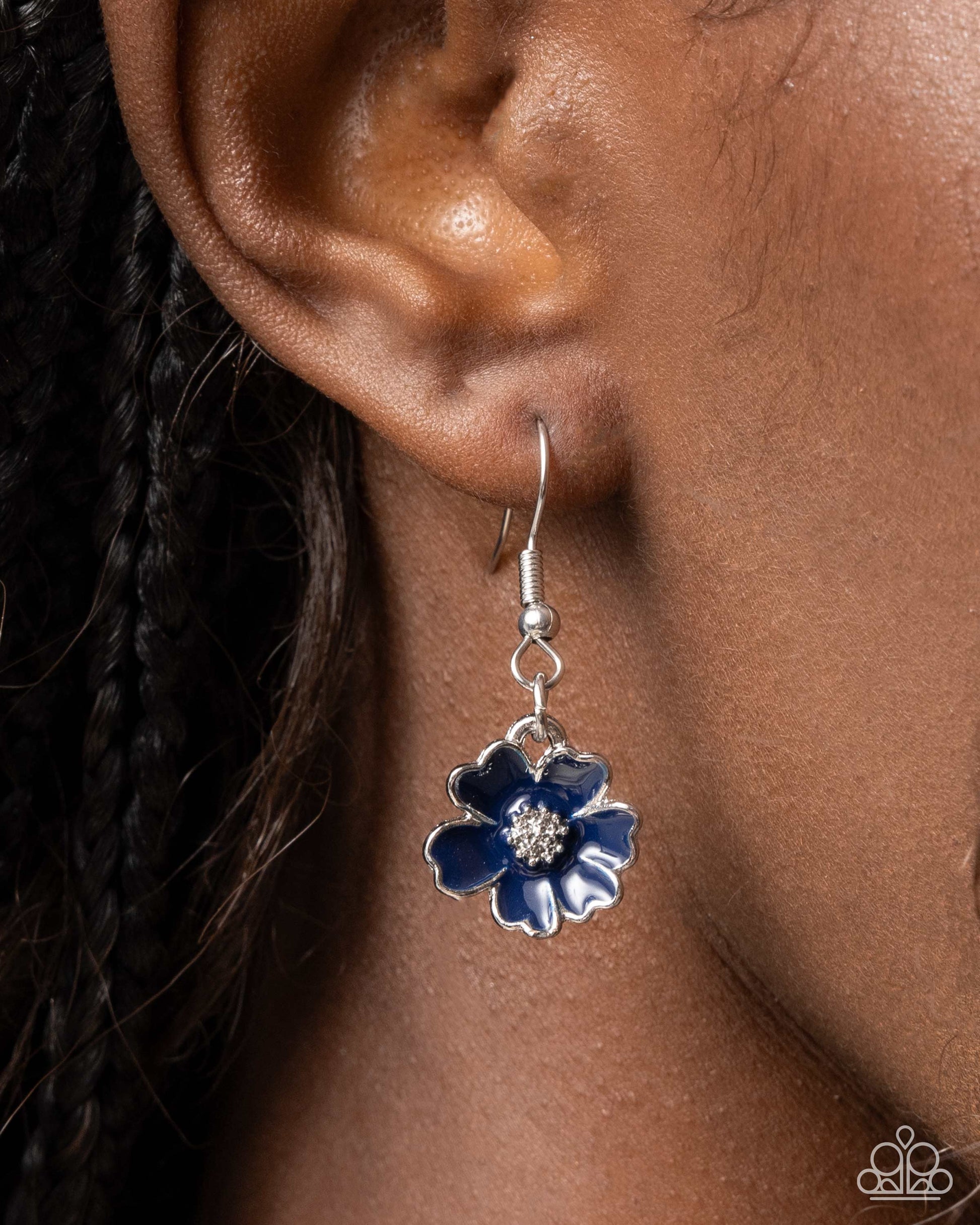 Candid Florals - blue - Paparazzi complete set