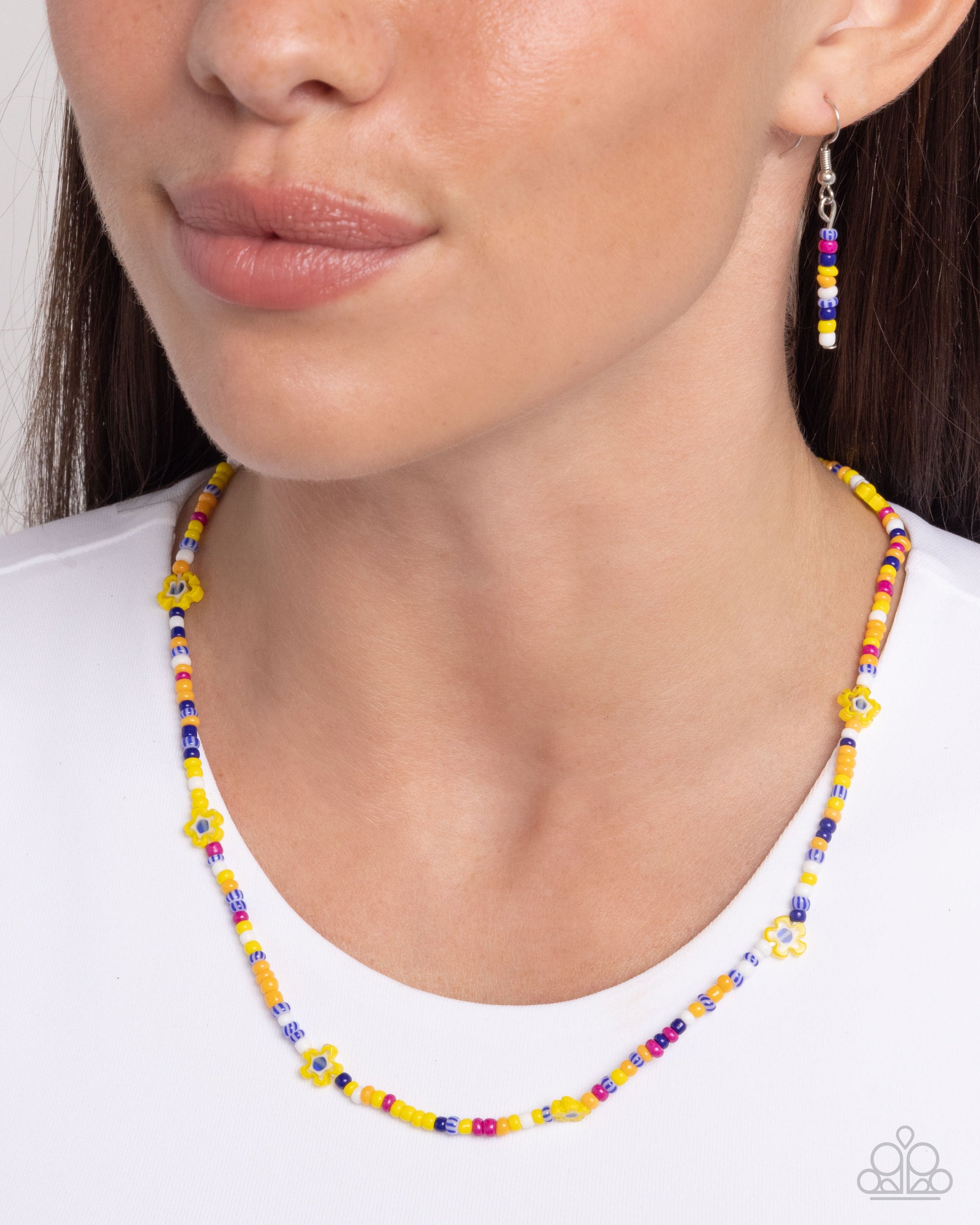 Candyland Craze - yellow - Paparazzi necklace