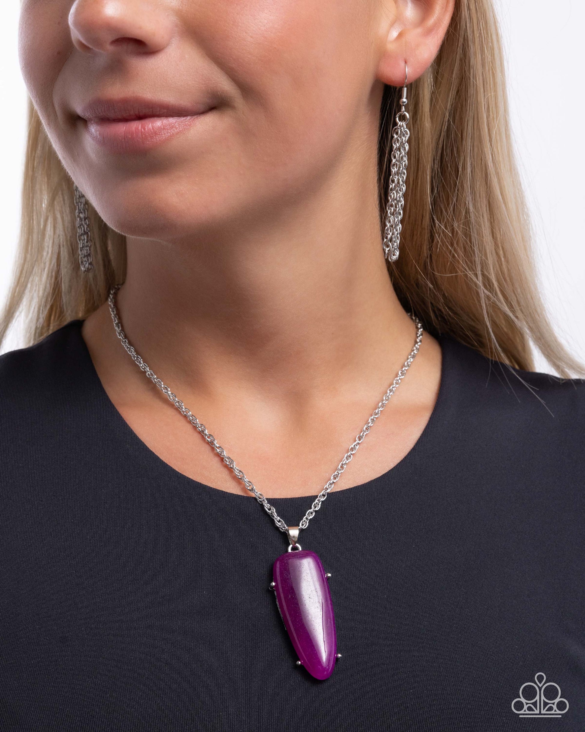 Canyon Catch - purple - Paparazzi necklace