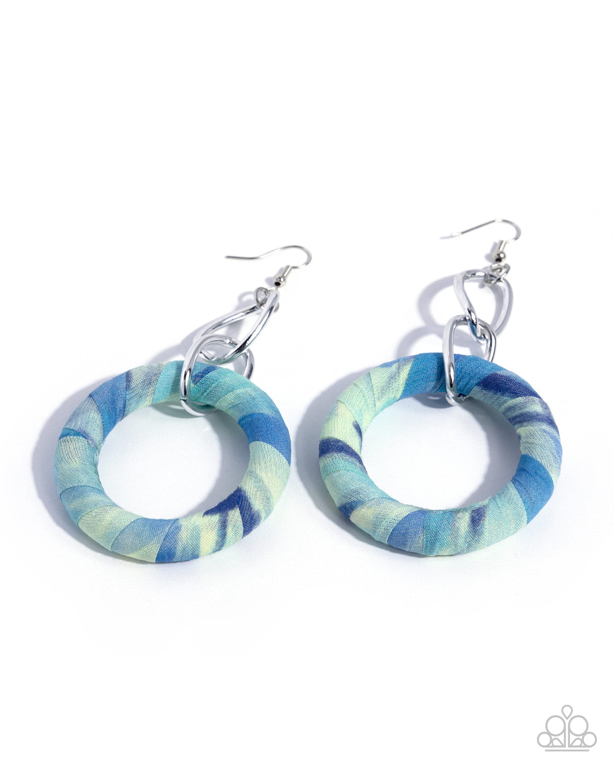 Capitol Color - blue - Paparazzi earrings