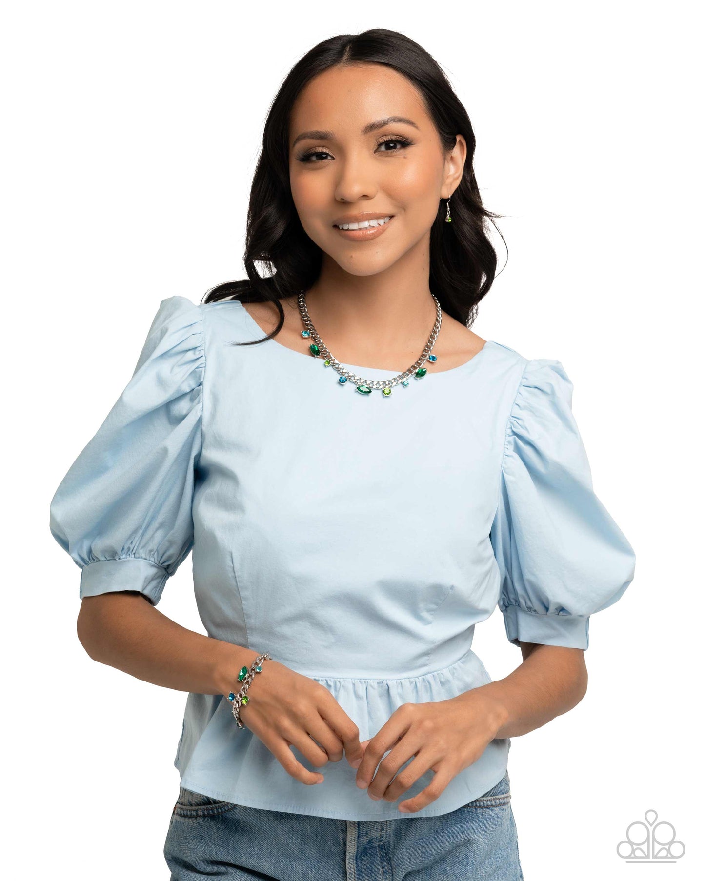 Captivating Class - green - Paparazzi complete set