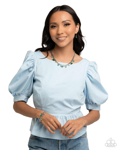 Captivating Class - green - Paparazzi complete set