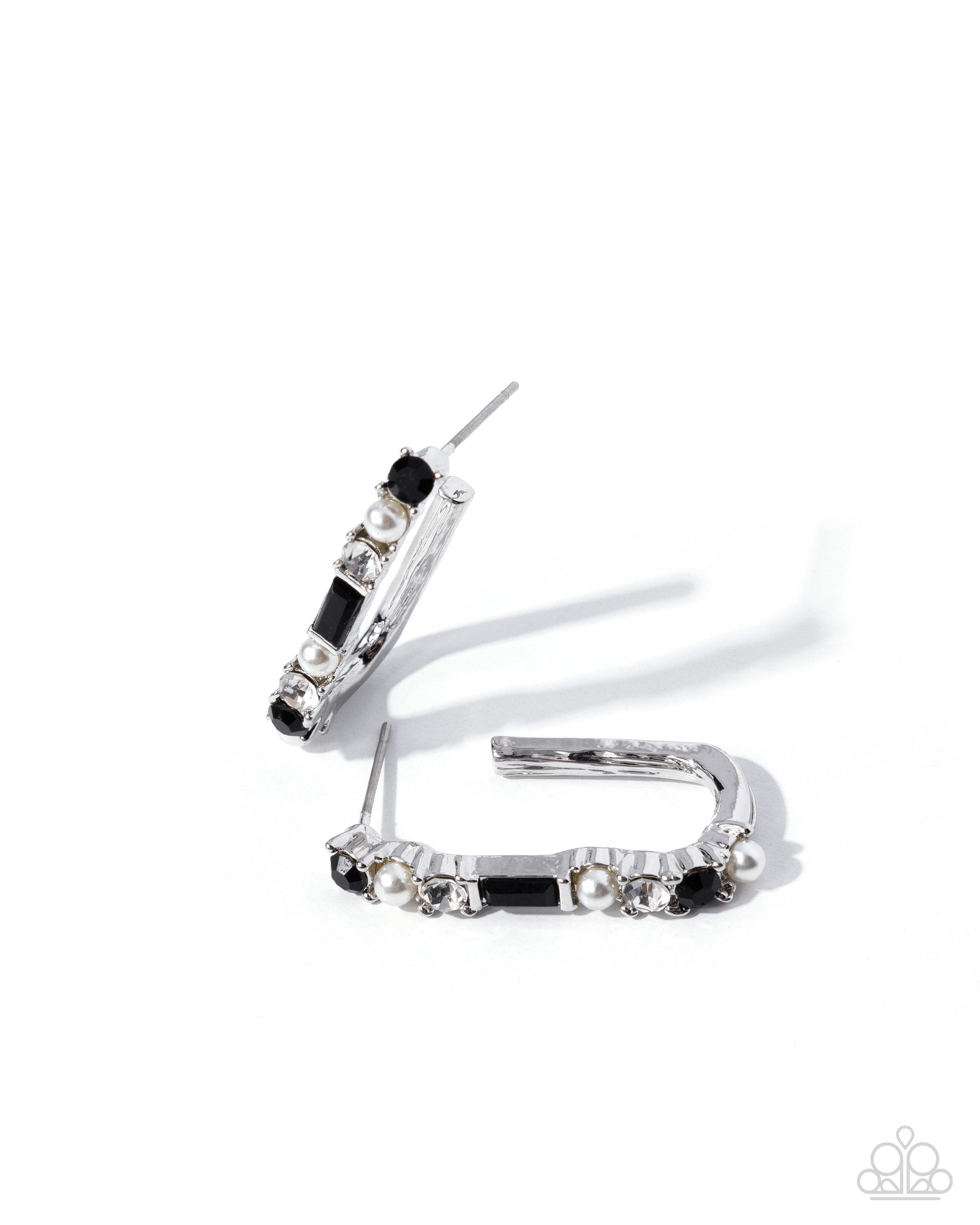 Captivating Collection - black - Paparazzi earrings