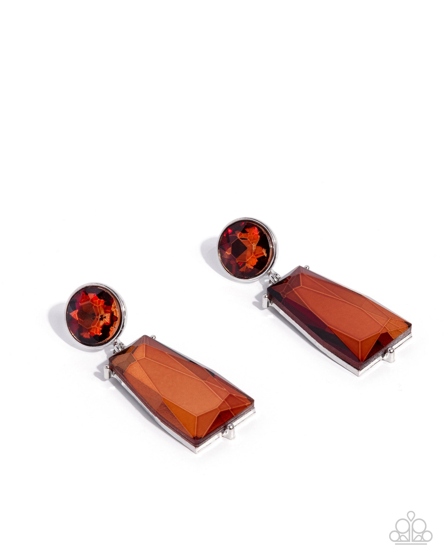 Carefree Character - brown - Paparazzi earrings