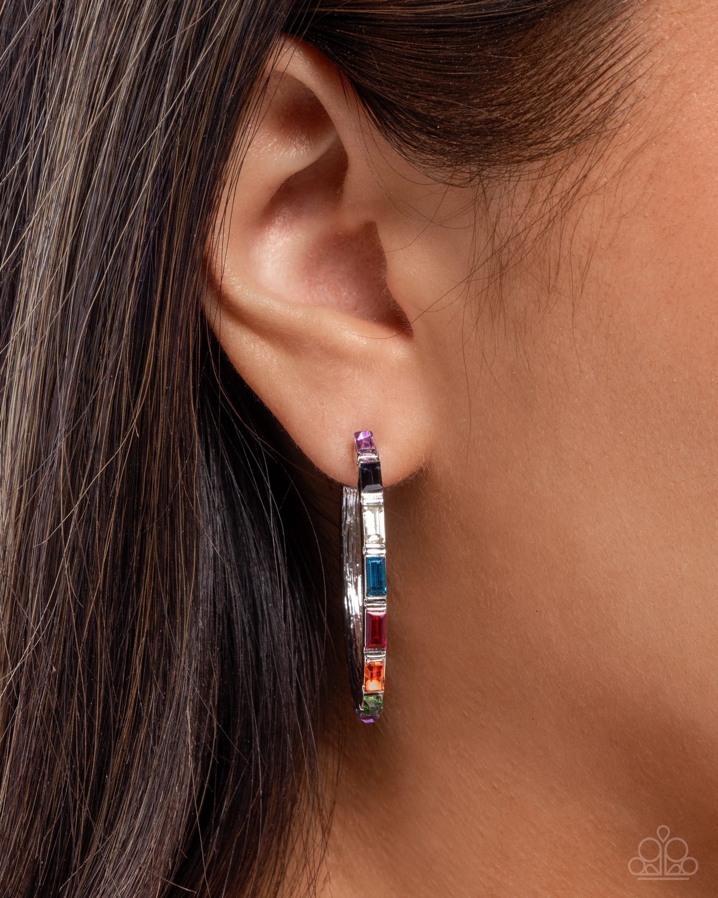 Carnival Chic - multi - Paparazzi earrings