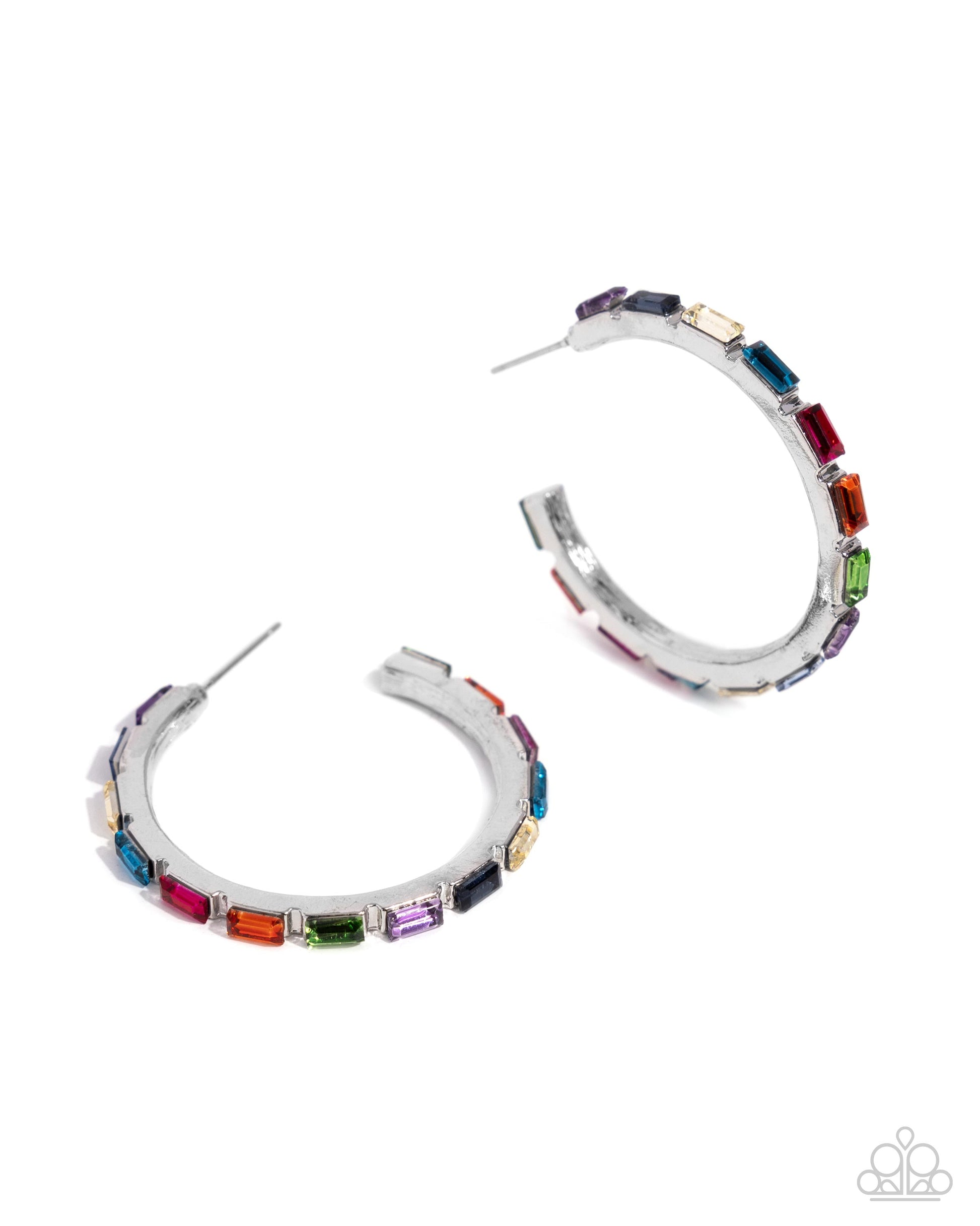 Carnival Chic - multi - Paparazzi earrings