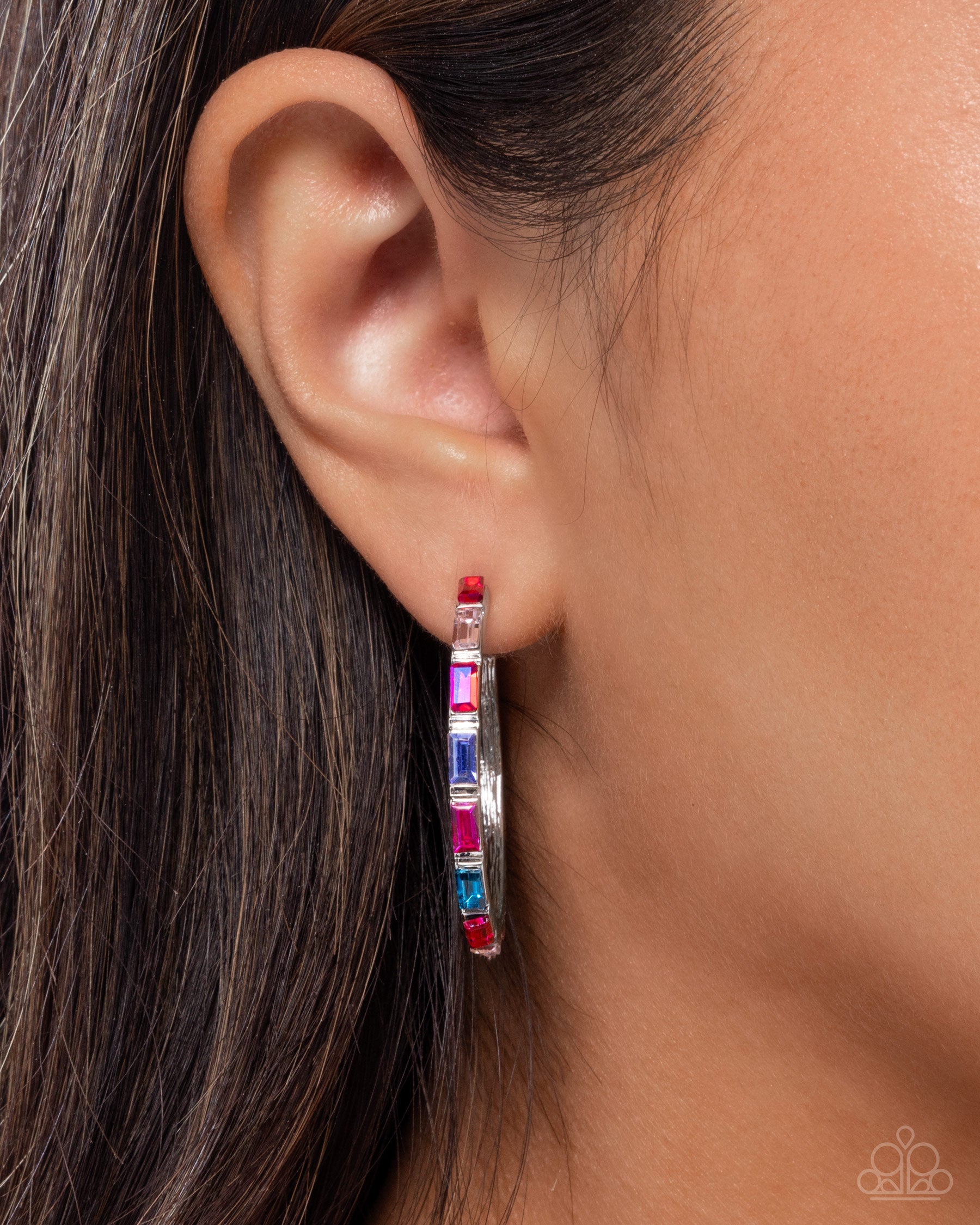 Carnival Chic - pink - Paparazzi earrings