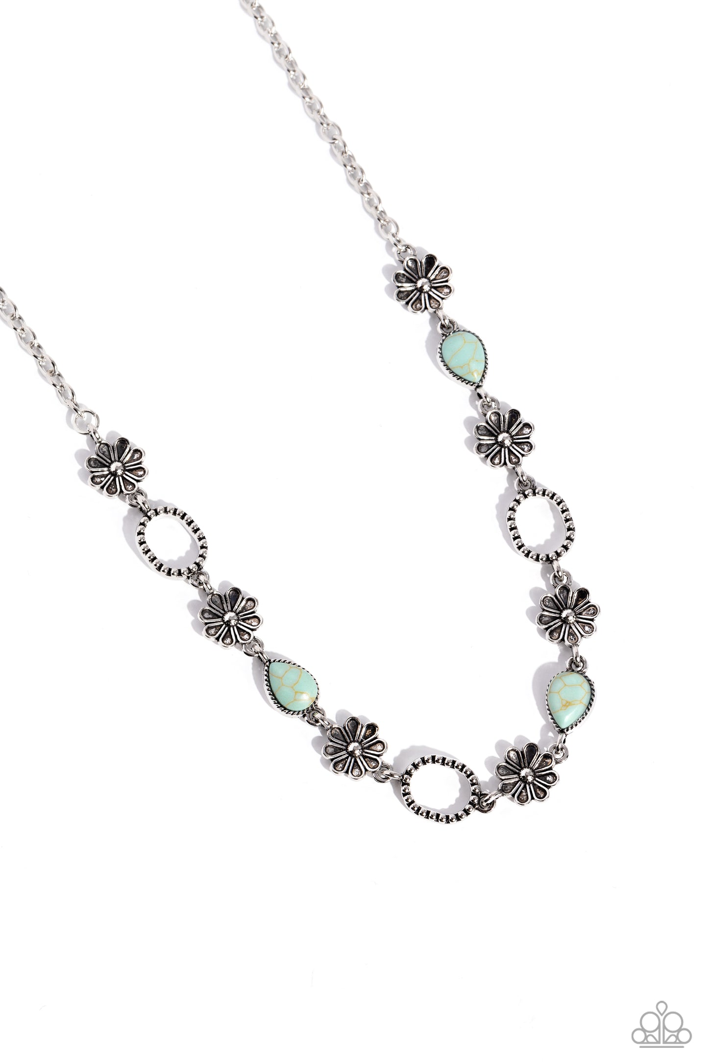 Casablanca Chic - blue - Paparazzi necklace