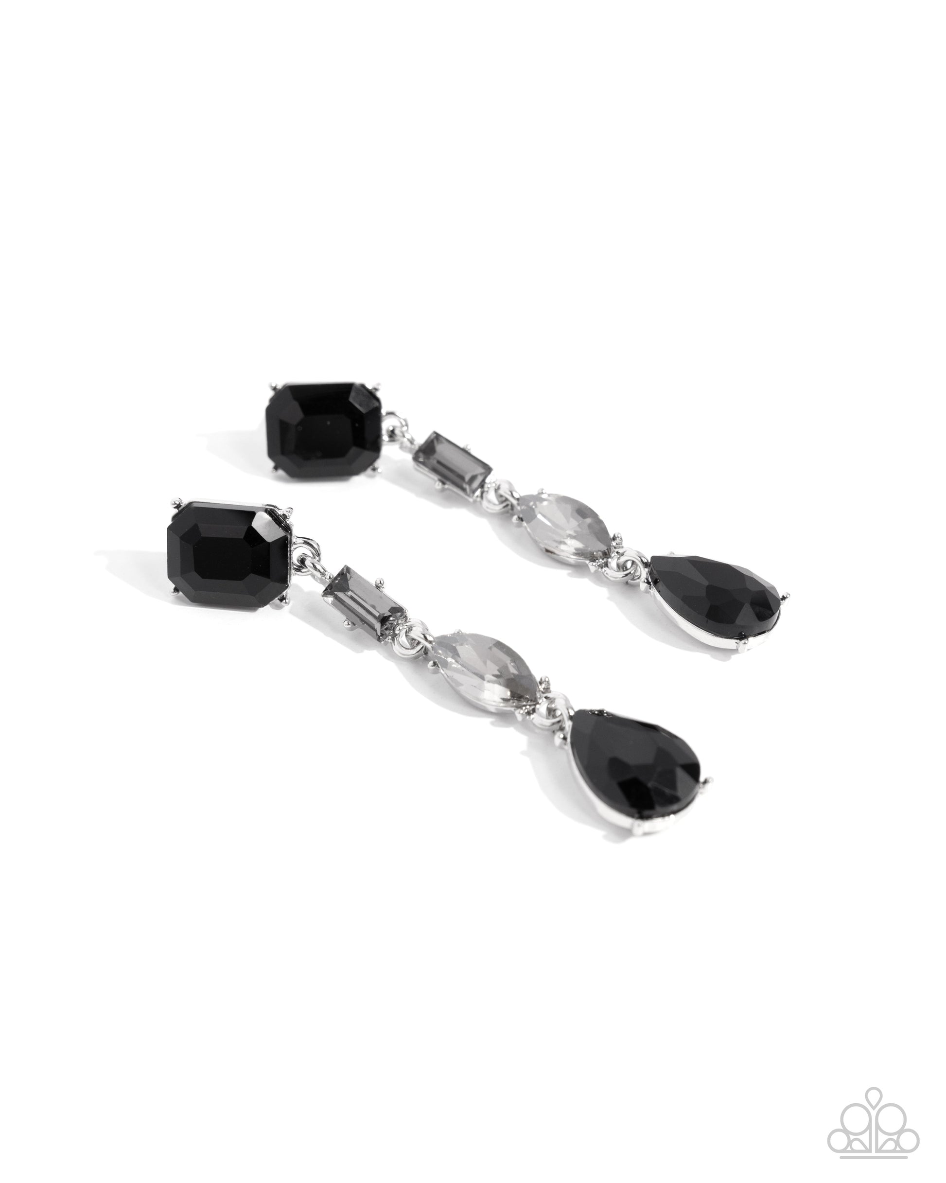 Cascading Gallery - black - Paparazzi complete set