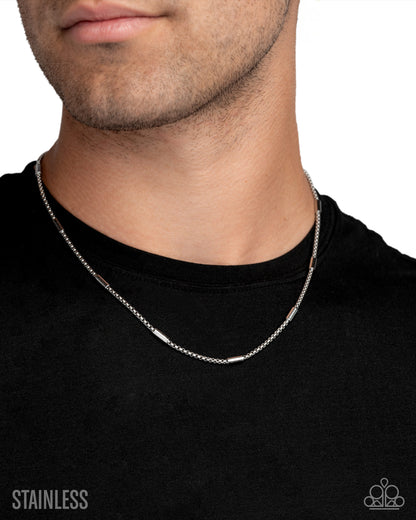 Casual Comeback - silver - Paparazzi MENS complete set