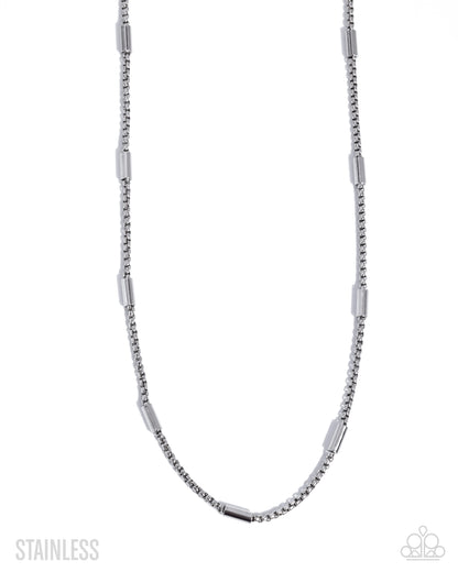 Casual Comeback - silver - Paparazzi MENS complete set
