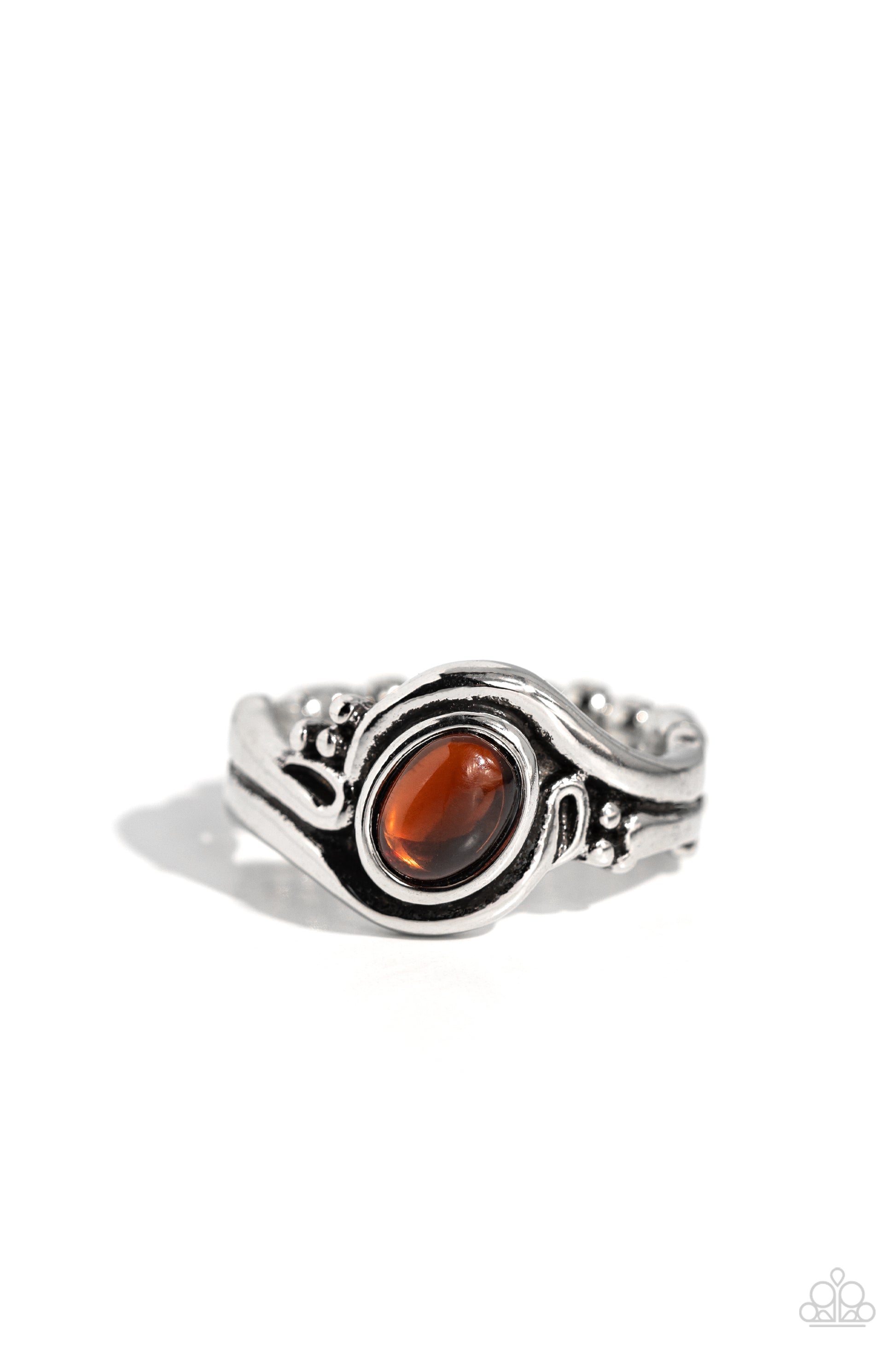 Casually Chromatic - brown - Paparazzi ring